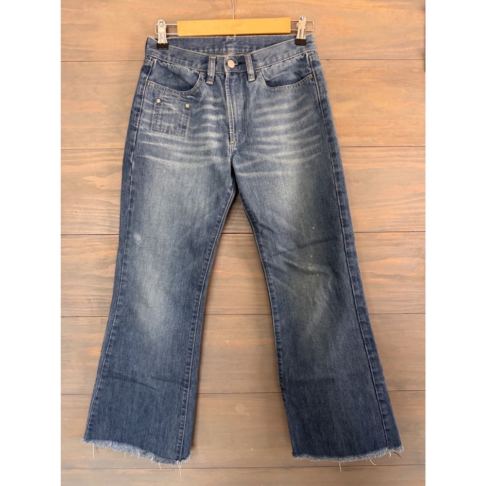 Diesel SFENX Vintage Made in Italy Blue Denim Raw Hem Jeans Size 26‎